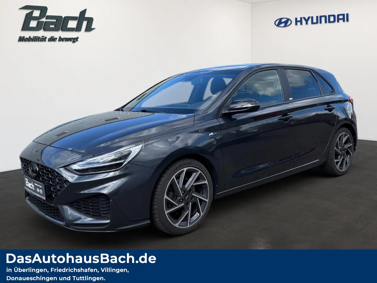 Hyundai i30 FL 1.5 Benzin Turbo M/T (48V) N LINE WKR,AHK Gris - 1
