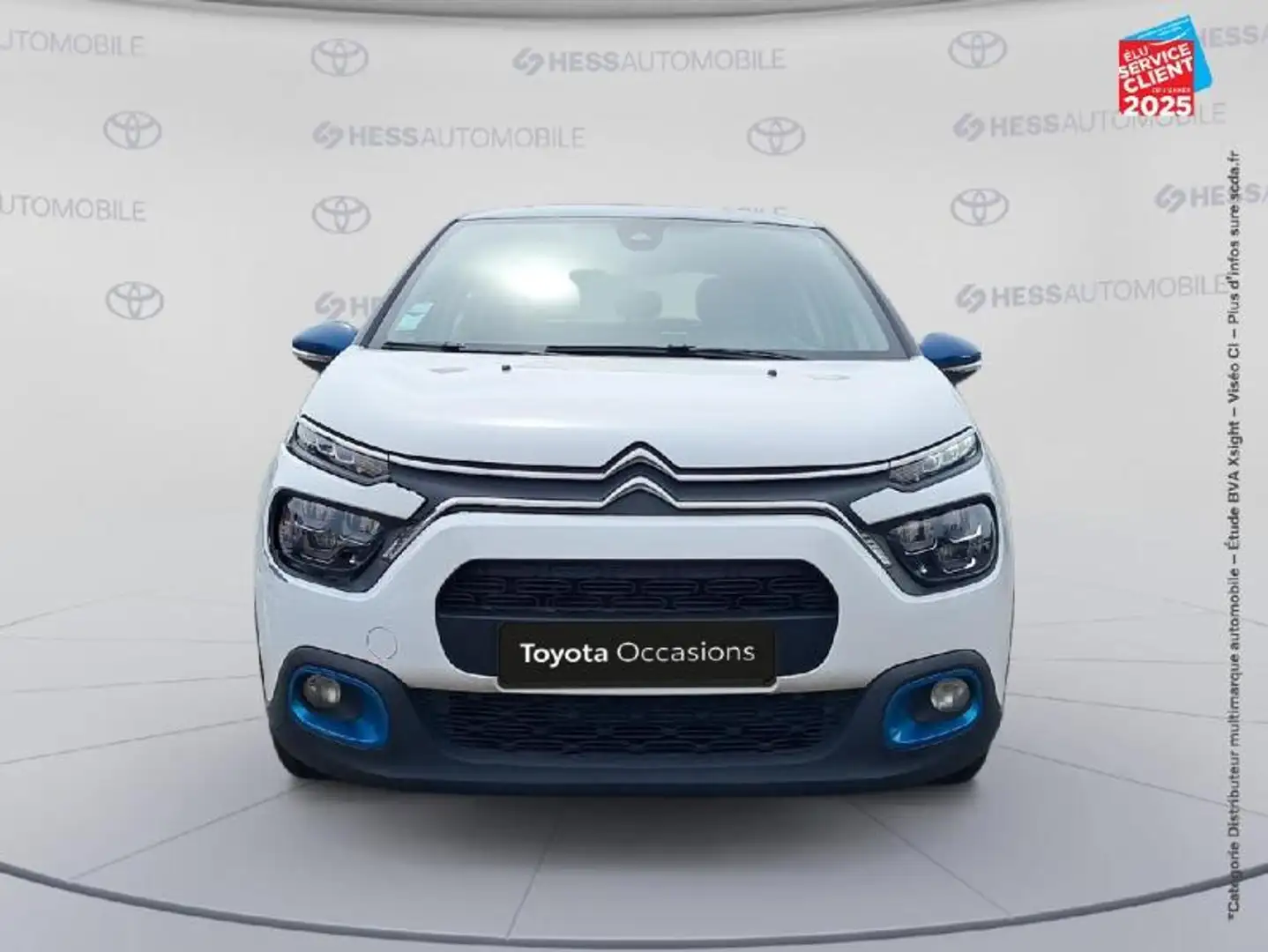 Citroen C3 1.2 PURETECH 110CH S\u0026S FEEL PACK Blanc - 2