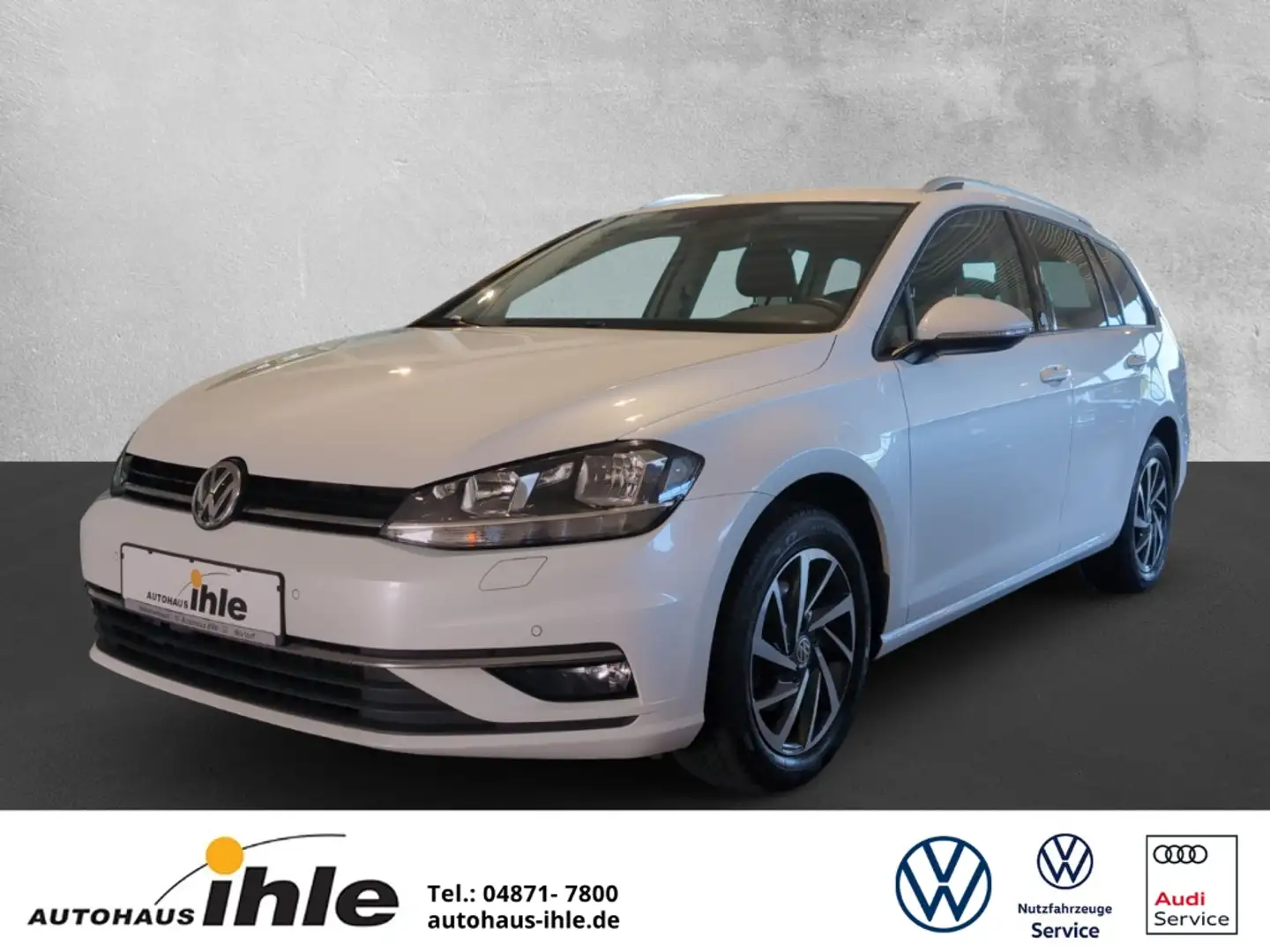 Volkswagen Golf Variant VII 1,5 TSI Sound GJ-REIFEN+APPCONNECT Weiß - 1