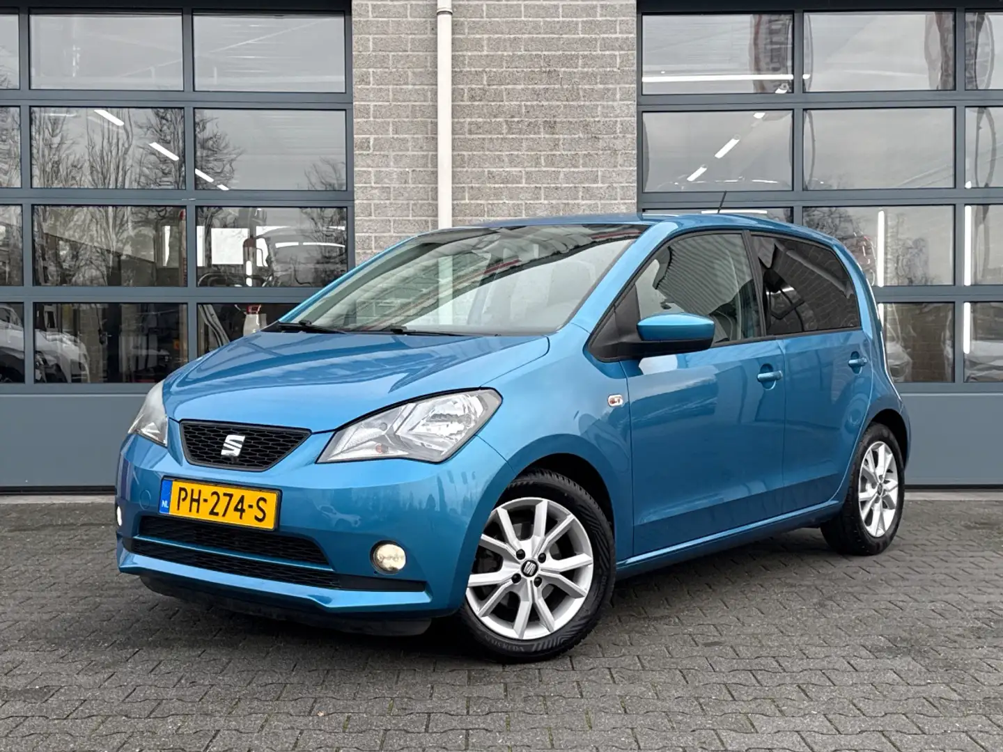 SEAT Mii 1.0 Sport Connect | PDC | AIRCO | Blauw - 1