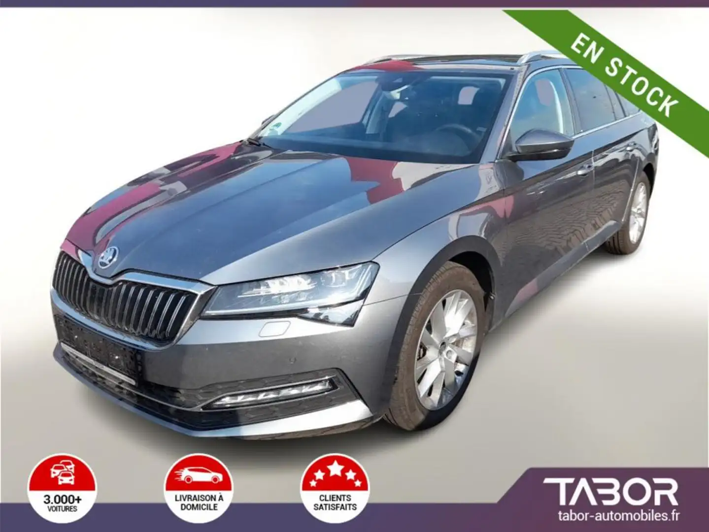 Skoda Superb Combi 2.0 TSI 190 DSG Style Matrix Gris - 1
