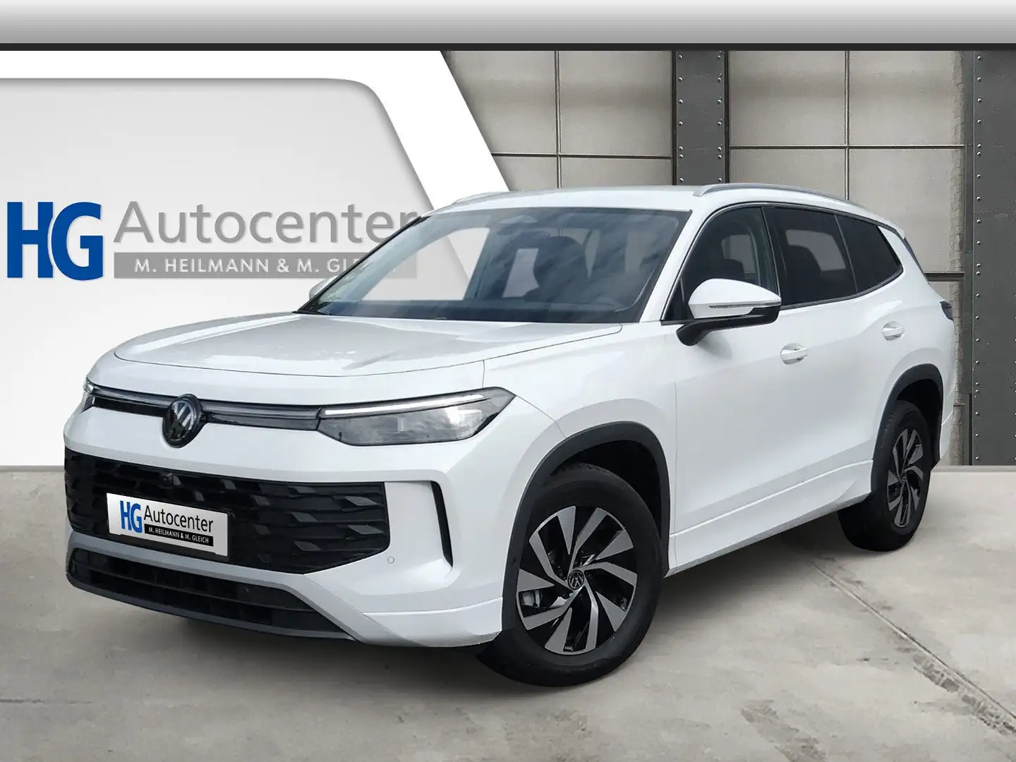 Volkswagen Tayron 1.5 eTSI Life DSG  AHK 7Si  360° ACC Blanc - 1