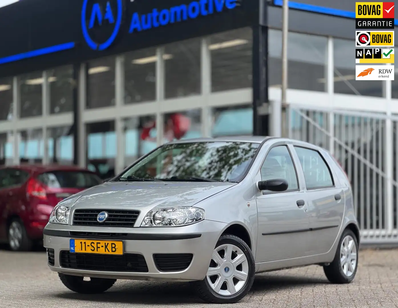 Fiat Punto 1.2 Airco DB riem VV Volledig onderhouden 2e eigen Grijs - 1