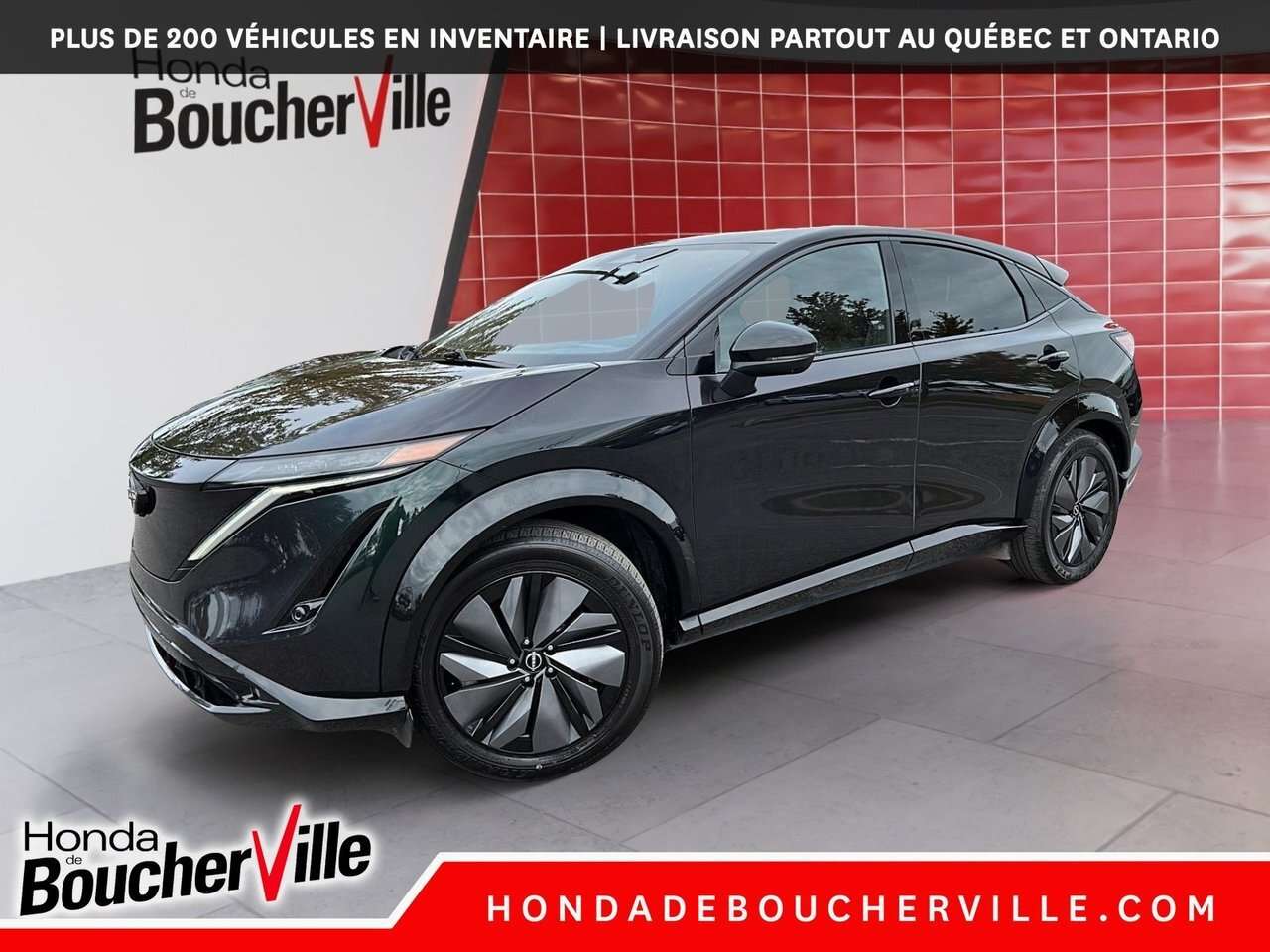 2025 Nissan Ariya EVOLVE+ E-FORCEAWD, PANORAMIC ROOF, LEATHER INTERI