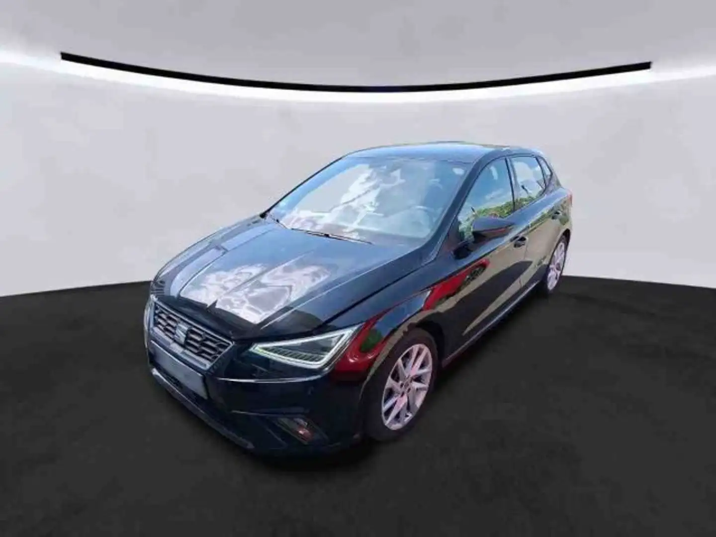 SEAT Ibiza 1.0 TSI DSG FR-LINE LED+NAVI+GRA+SHZ+PANO Schwarz - 2