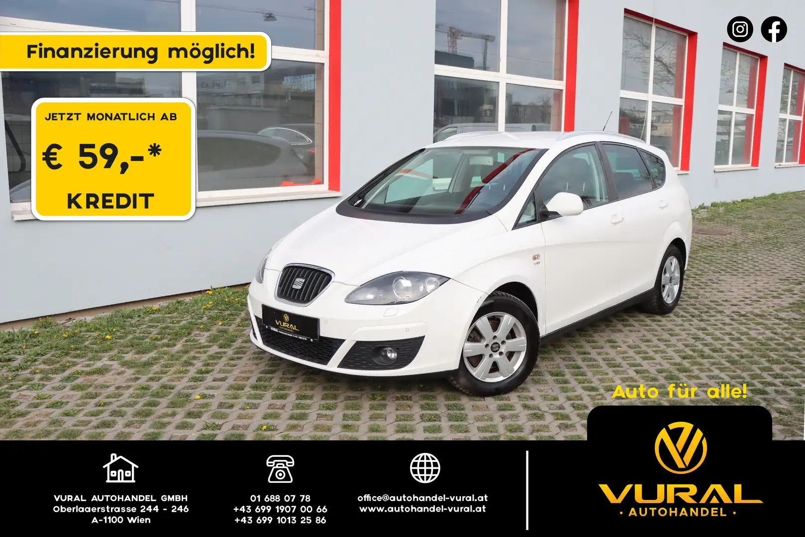 SEAT Altea XL 1.8 DSG Stylance / Style | NAVI Weiß - 1