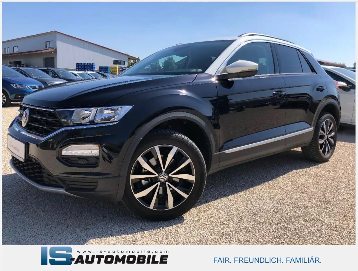 Volkswagen T-Roc Style,NAVI,KLIMAAUTOMATIK,ACC,DSG,SHZ,AHK Schwarz - 1