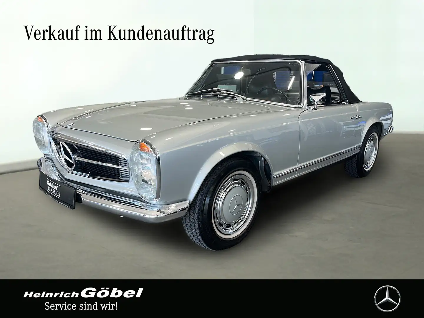 Mercedes-Benz 280 SL (W 113) Pagode Automatik NEUAUFBAU 2013 Argent - 1