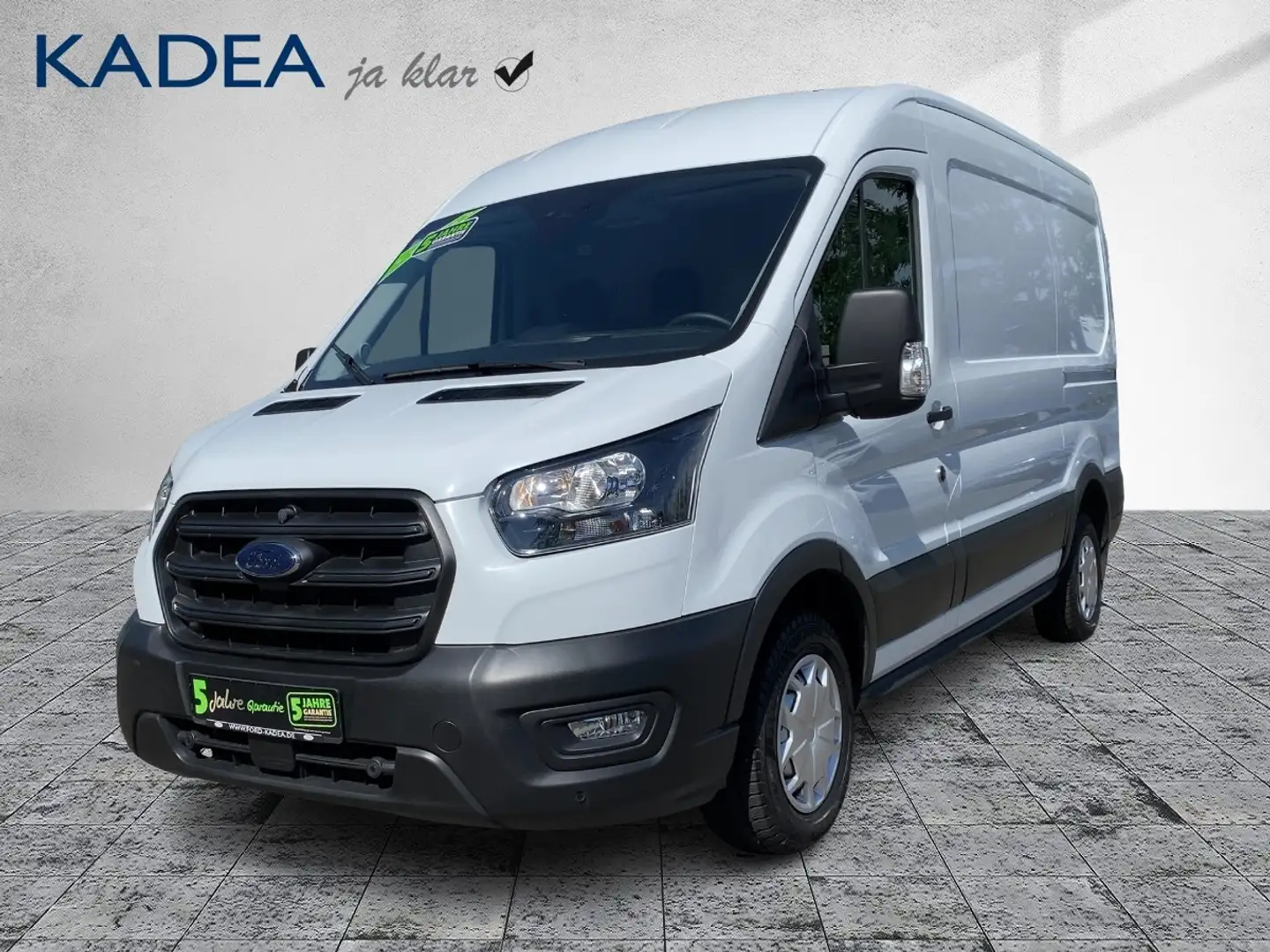 Ford Transit Kasten 290 L2 Trend PDC|AHK|Klima|8xReife Weiß - 2