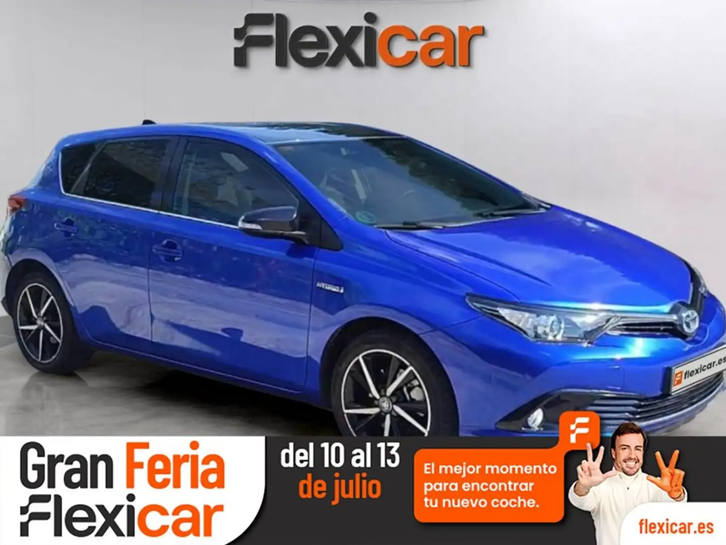 Toyota Auris 1.8 140H Hybrid Feel! Edition Bleu - 1