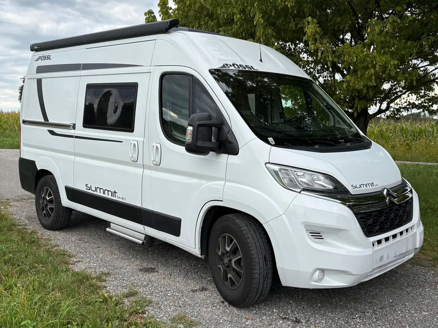 Citroen Jumper Pössl Summit 540 mit Goldschmitt Luftfederung Weiß - 1