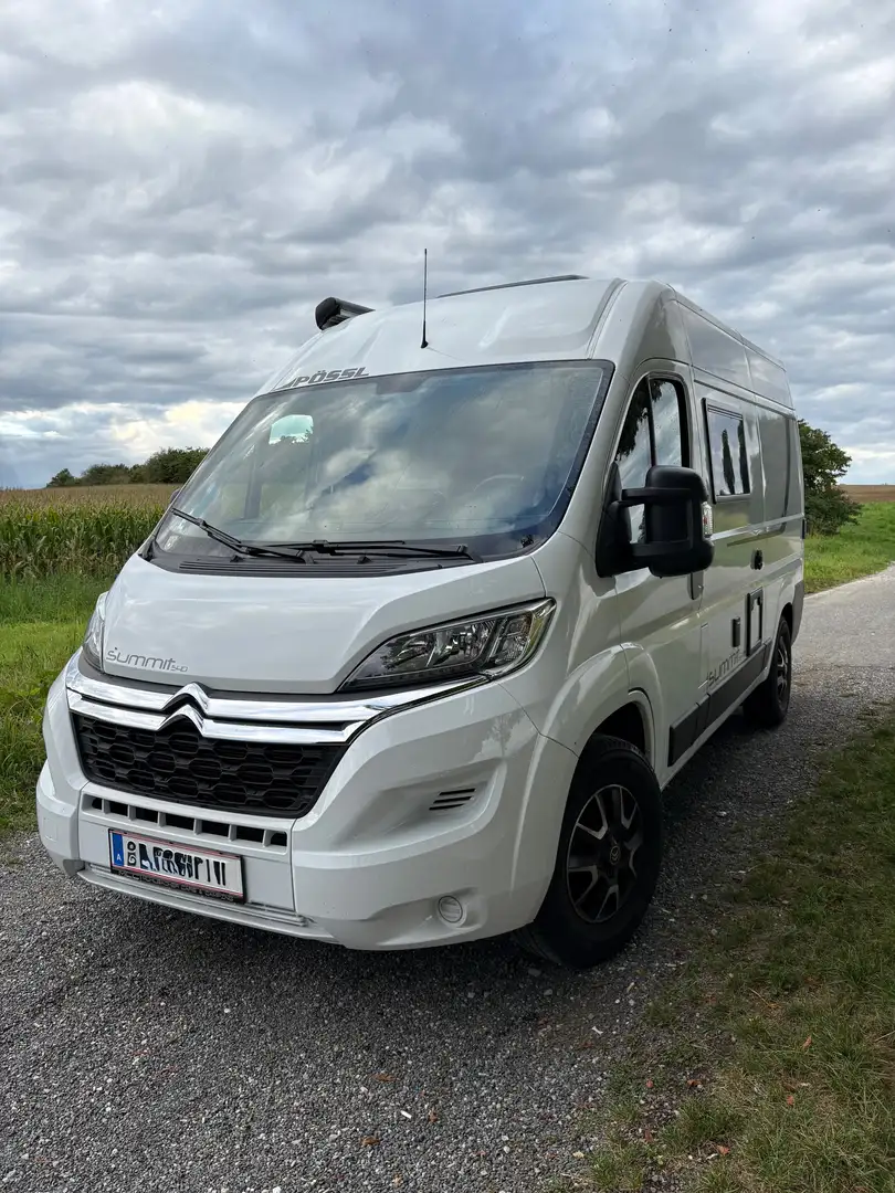 Citroen Jumper Pössl Summit 540 mit Goldschmitt Luftfederung Weiß - 2
