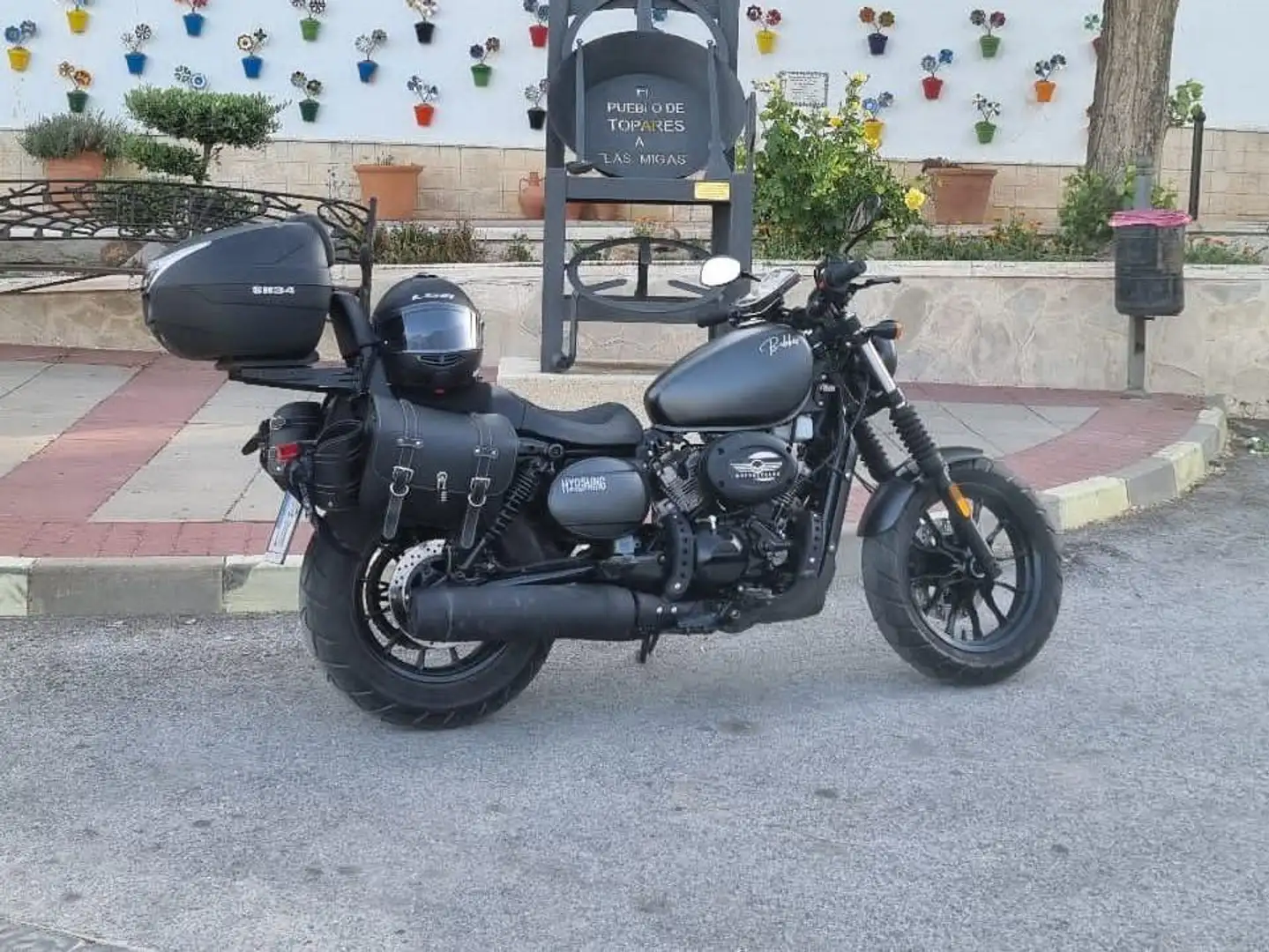 Hyosung GV 300 aquila bobber gv300s Negro - 1