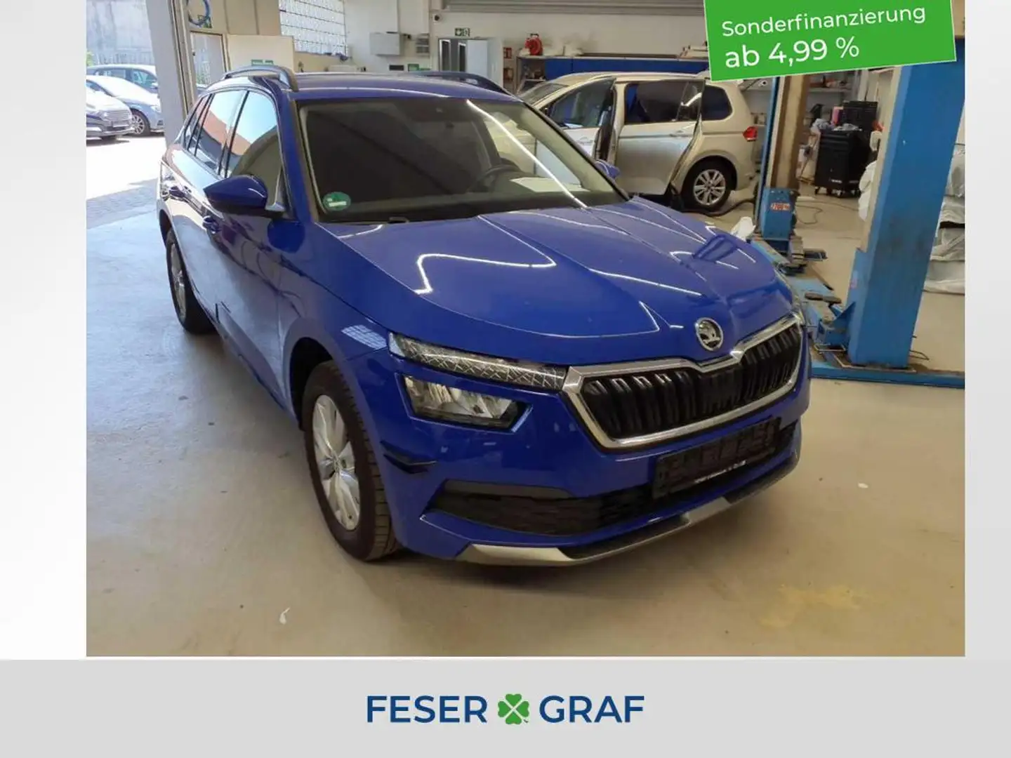Skoda Kamiq 1.0 TSI Ambition LED / PDC / Sitzheizung / Klima / Bleu - 1