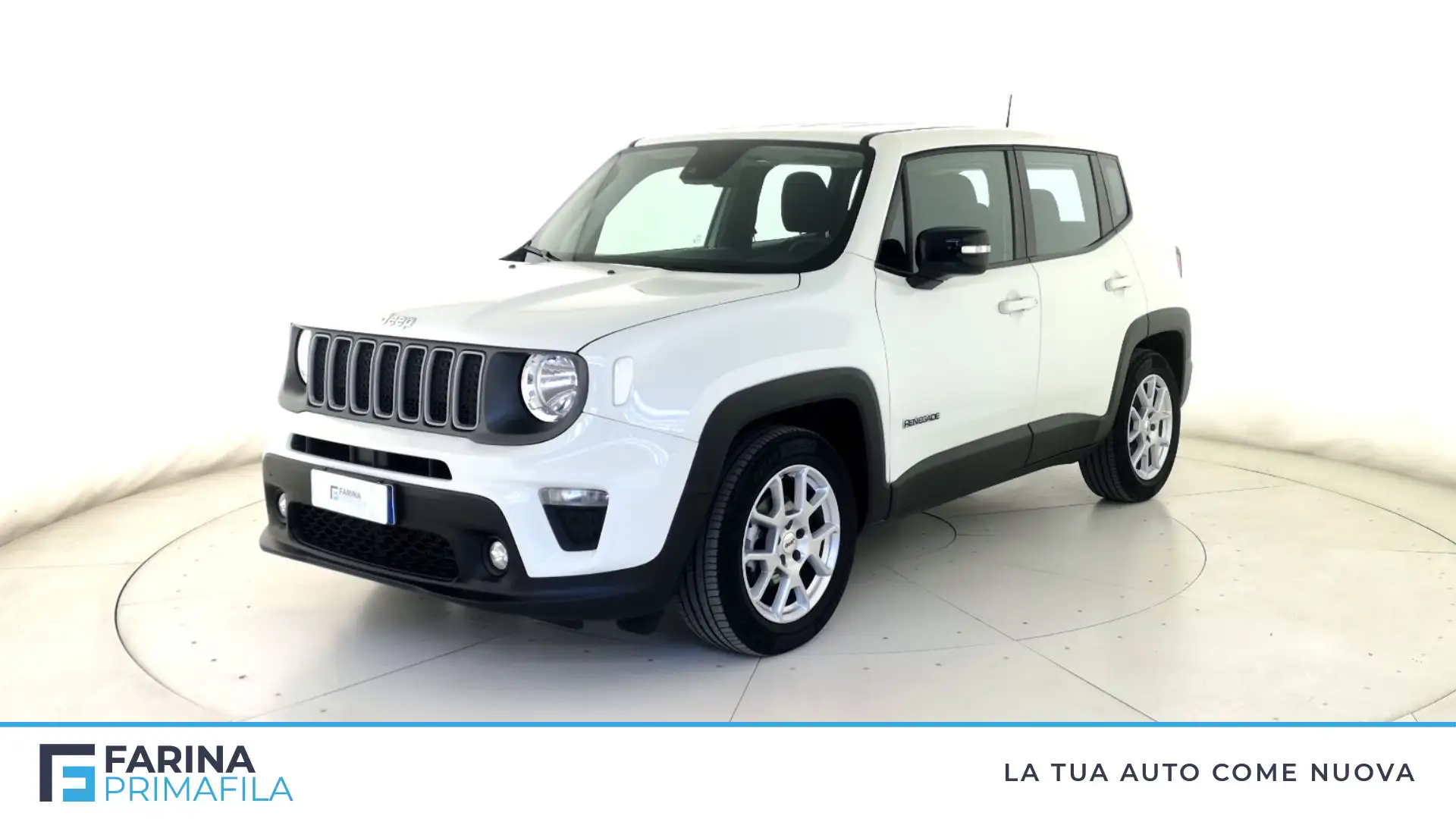 Jeep Renegade 1.6 Multijet II Limited Blanc - 1