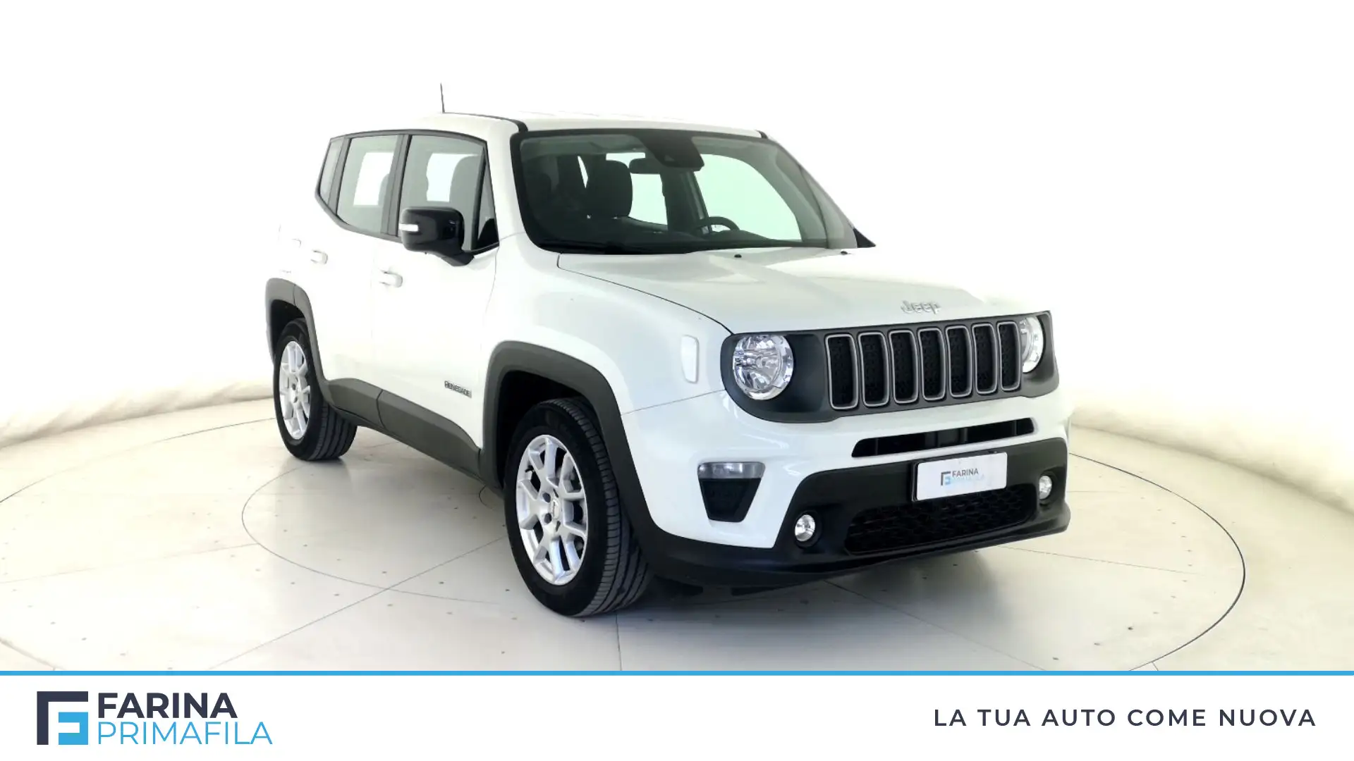 Jeep Renegade 1.6 Multijet II Limited Blanc - 2
