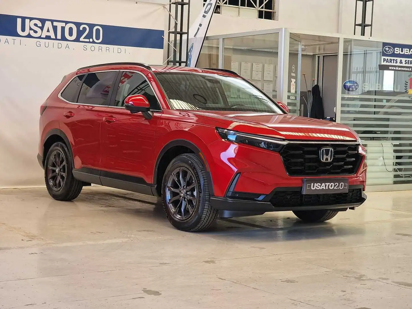 Honda CR-V 6ª serie 2.0 Hev eCVT Advance AWD Rosso - 2