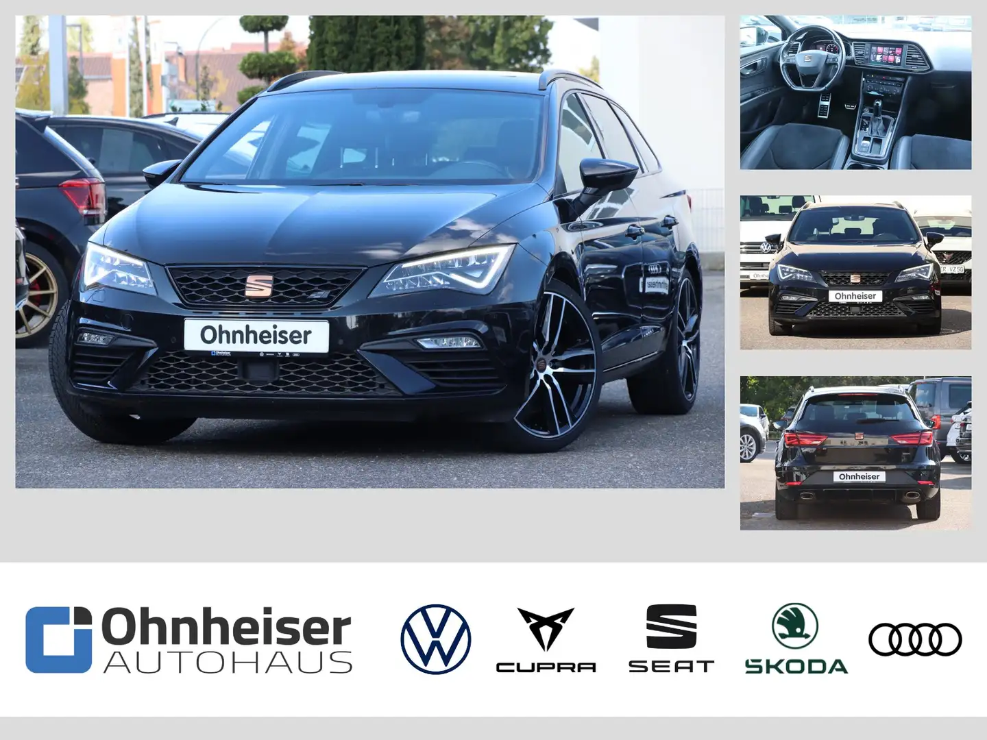 CUPRA Leon Sportstourer 2.0 TSI 4Drive DAB*SHZ*Keyless*N Schwarz - 1