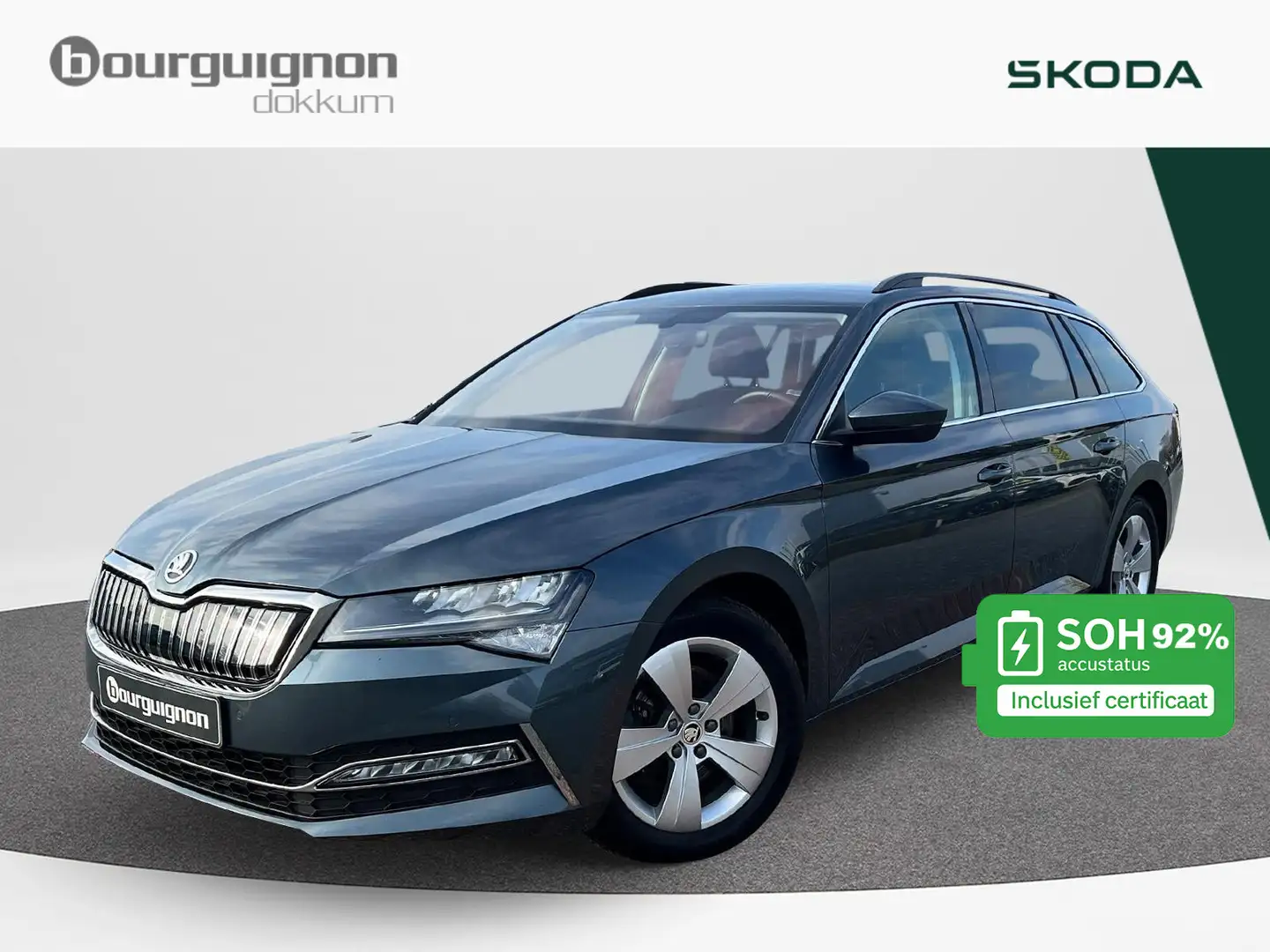 Skoda Superb Combi 1.4 TSI iV Business Edition | PHEV | 218 pk Grau - 1