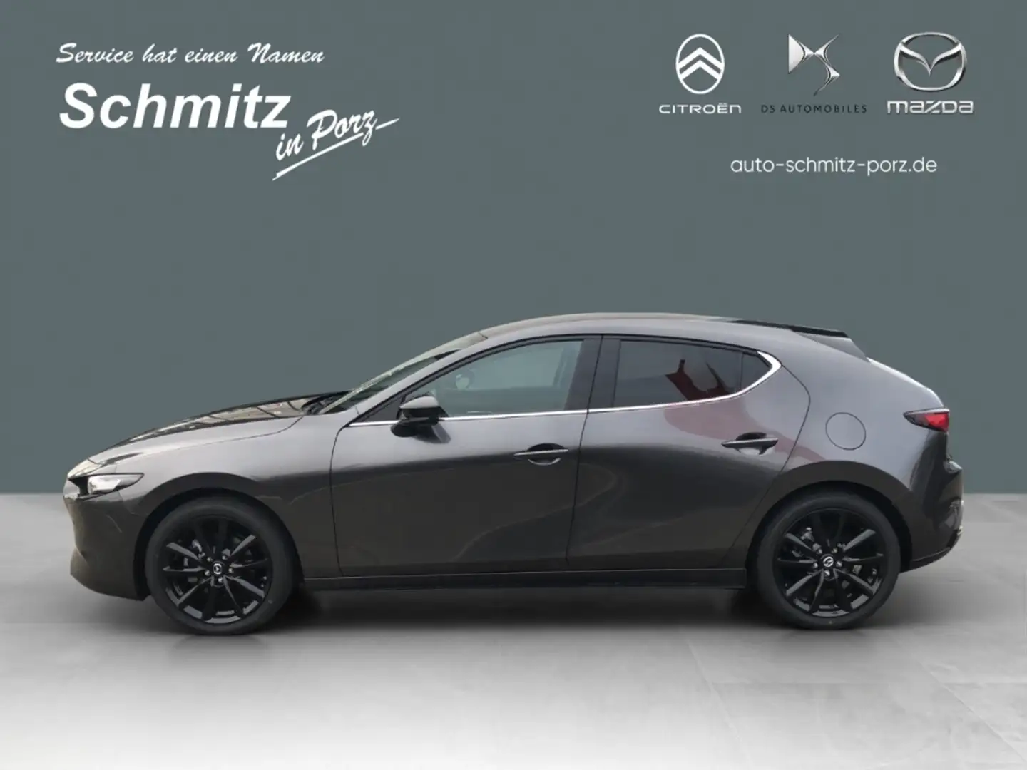 Mazda 3 Homura 2.5L e-SKYACTIV G 140ps HUD Navi LED ACC Ap Grau - 2