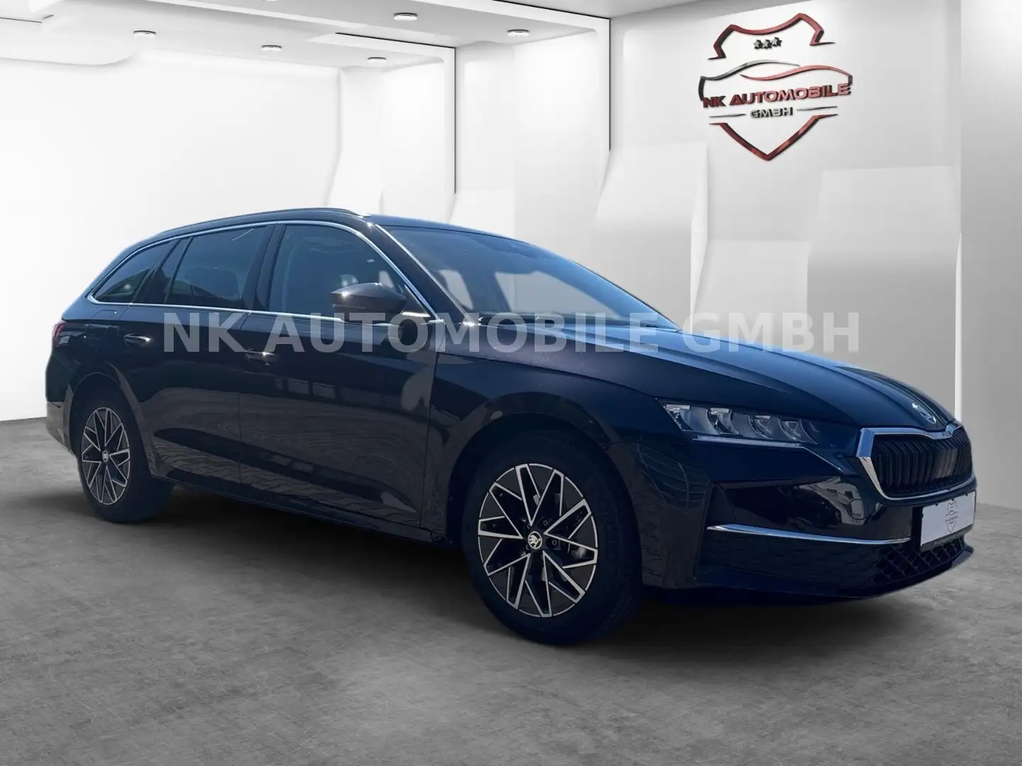 Skoda Octavia Combi 2.0 TDI 110 kW *PANO*TEILLEDER*AHK Noir - 2
