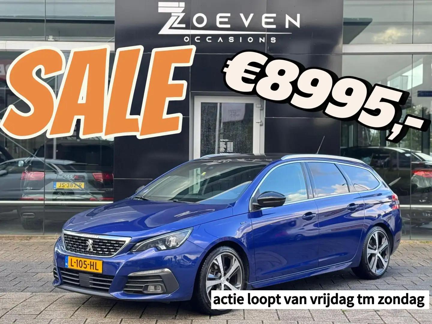 Peugeot 308 SW 1.6 e-THP GT 225 Bleu - 1