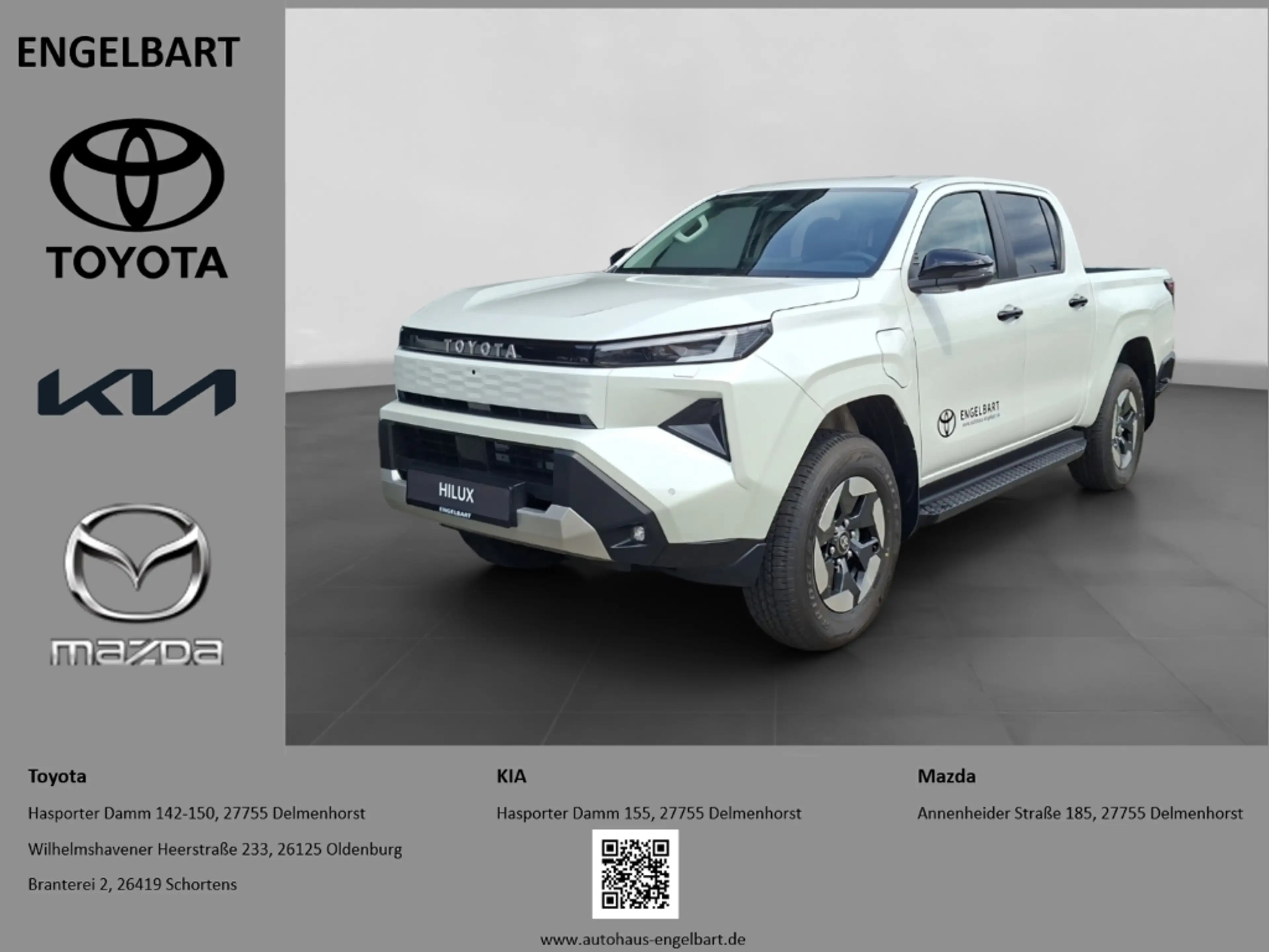 Toyota Hilux Double Cab Electric 144 kW 4x4 Executive