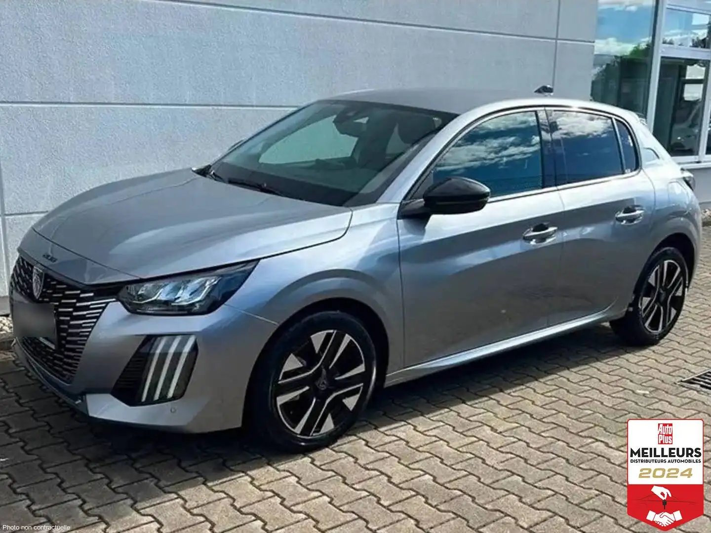 Peugeot 208 Hybrid 110 e-DCS6 Allure +Pack Vision \u0026 Navigation Gris - 1