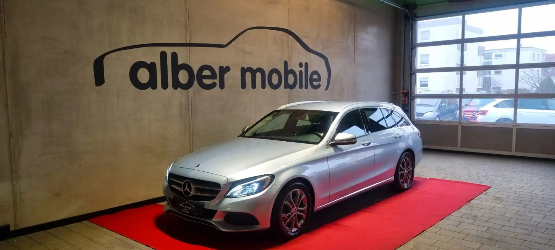 Mercedes-Benz C 180 T-Modell CGI Business Plus  Navi ACC PDC Silber - 1