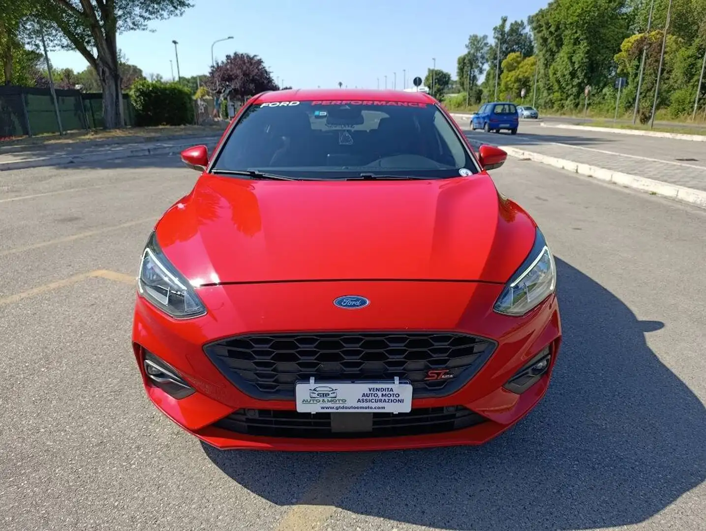 Ford Focus 1.5 ecoblue ST-Line s&s 120cv Rouge - 2