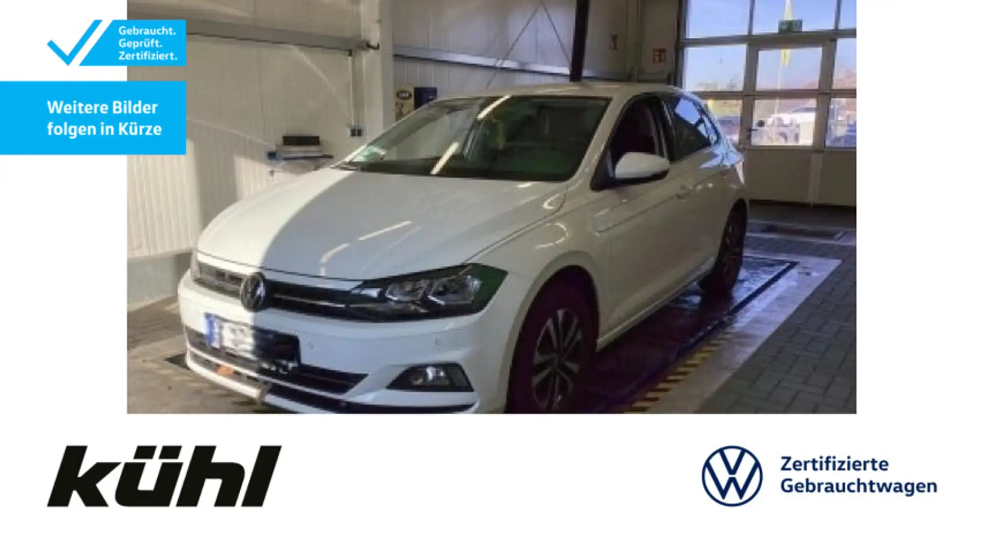 Volkswagen Polo 6 VI 1.0 TSI United App Weiß - 1