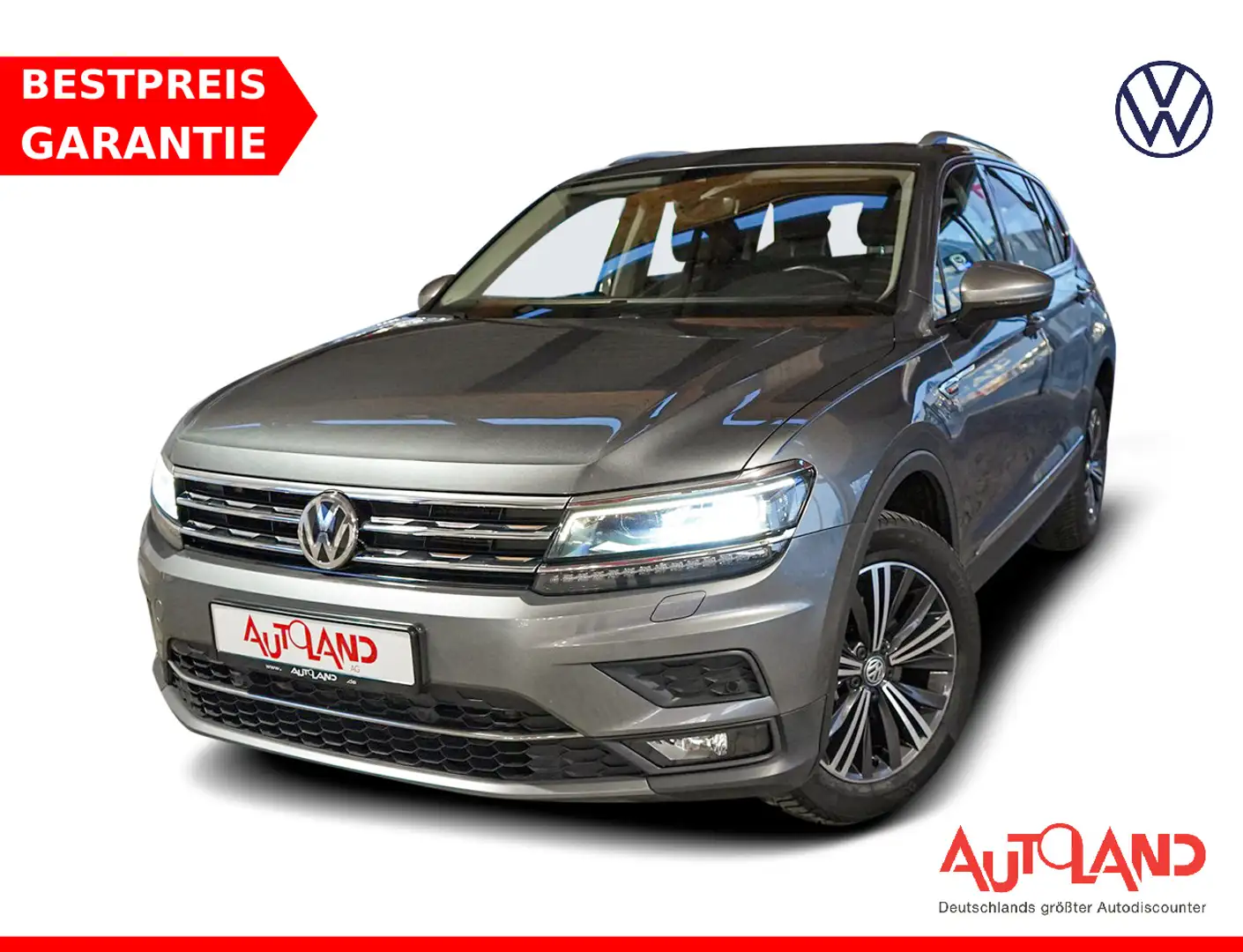 Volkswagen Tiguan Allspace 2.0 TDI Highline 4Motion LED ACC Gris - 1