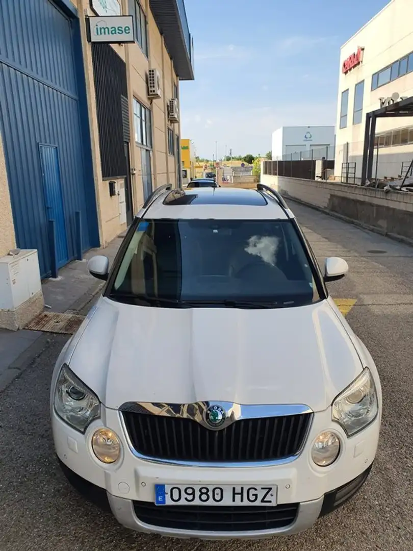 Skoda Yeti 2.0 TDI 170cv 4x4 Elegance Blanco - 2