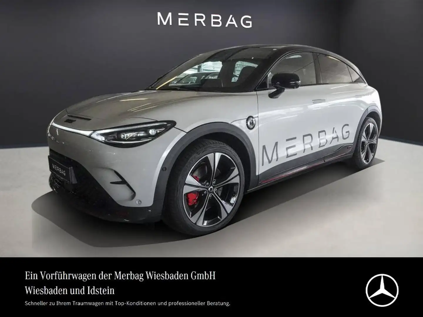 smart #3 BRABUS-LED-HUD-PANO-LEDER-MEMORY-SOUND-KAM Blanc - 1