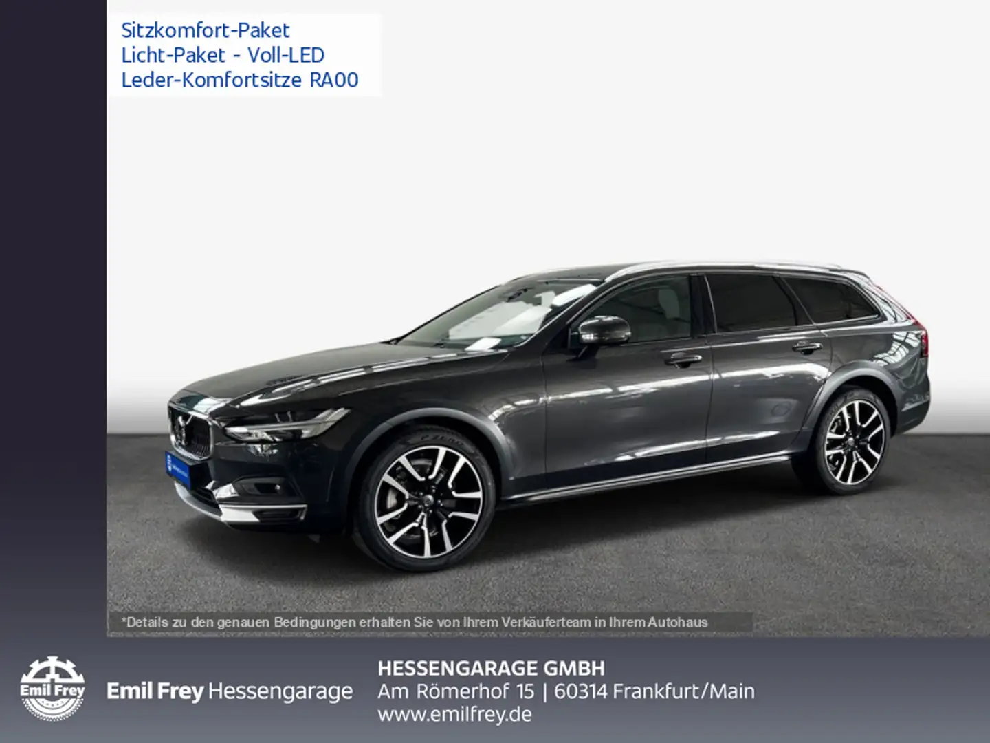 Volvo V90 Cross Country B5 AWD Ultimate Glasd 360° BLIS Grau - 1