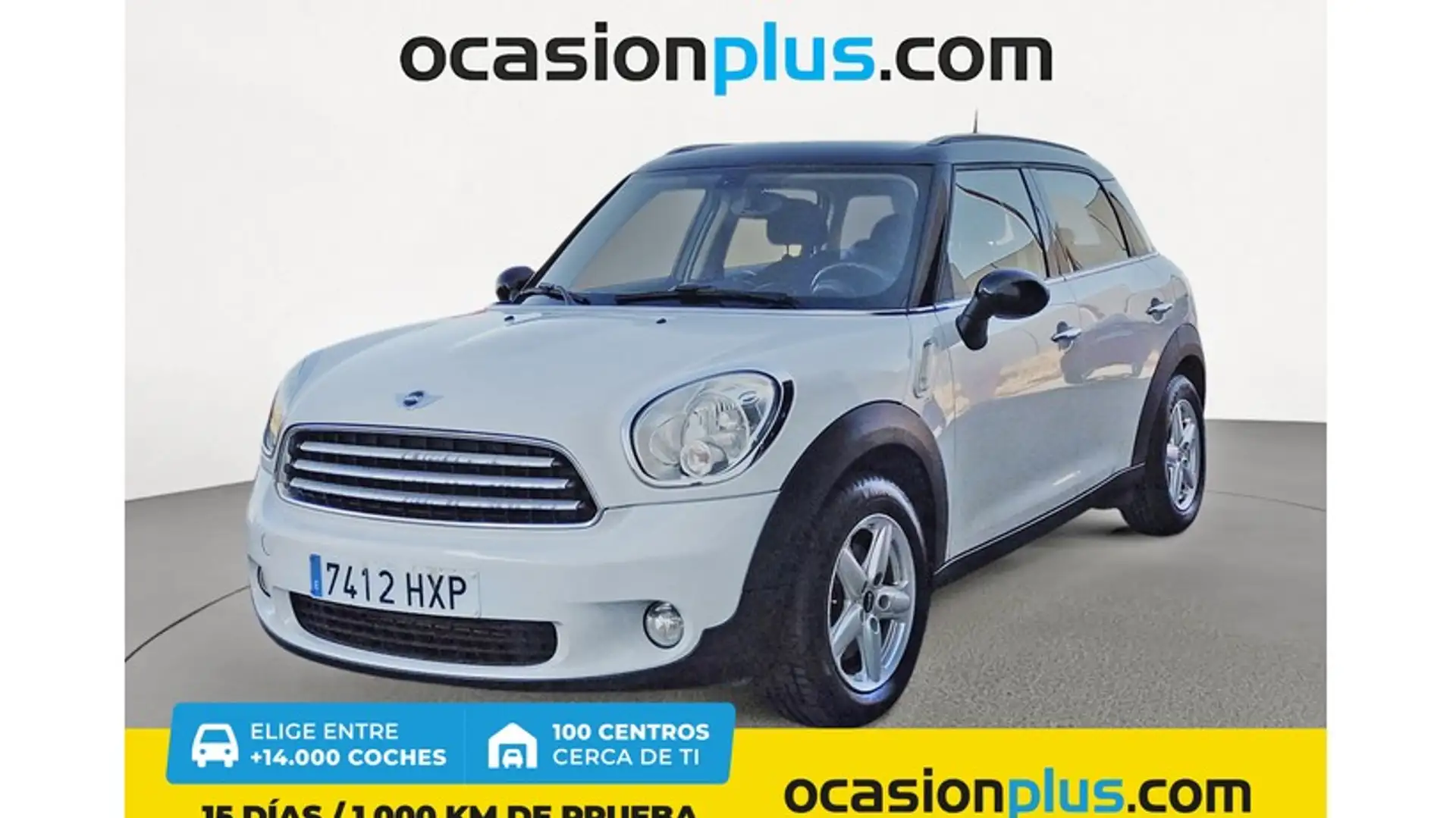 MINI Cooper Countryman D AUT. Blanc - 1