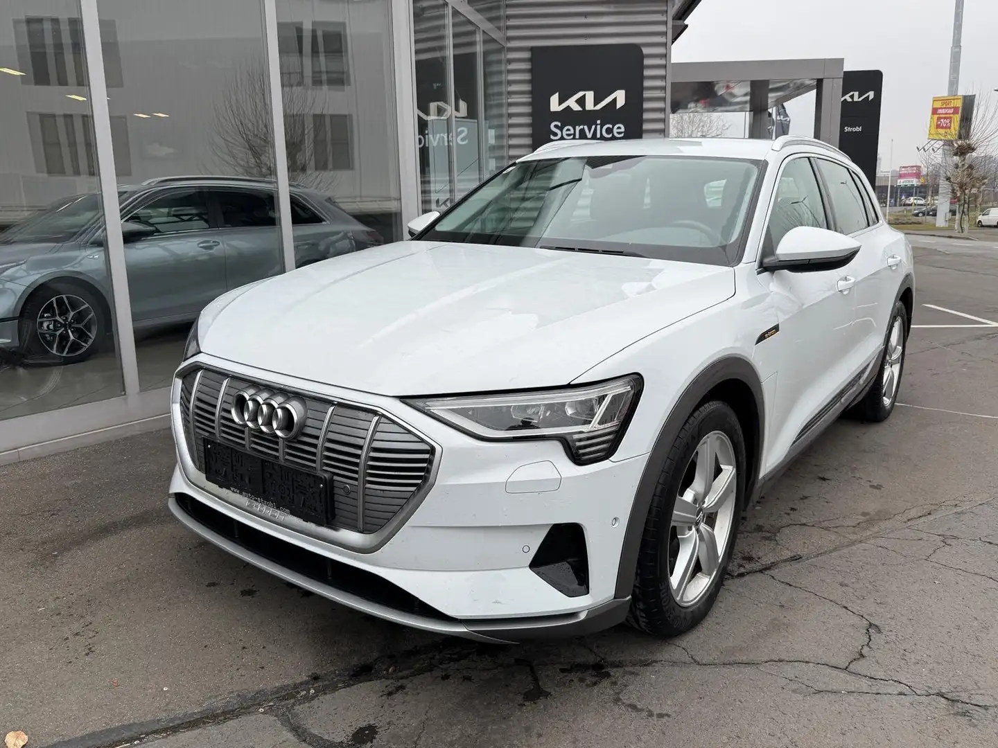 Audi e-tron 50 quattro advanced 71 kWh Weiß - 1