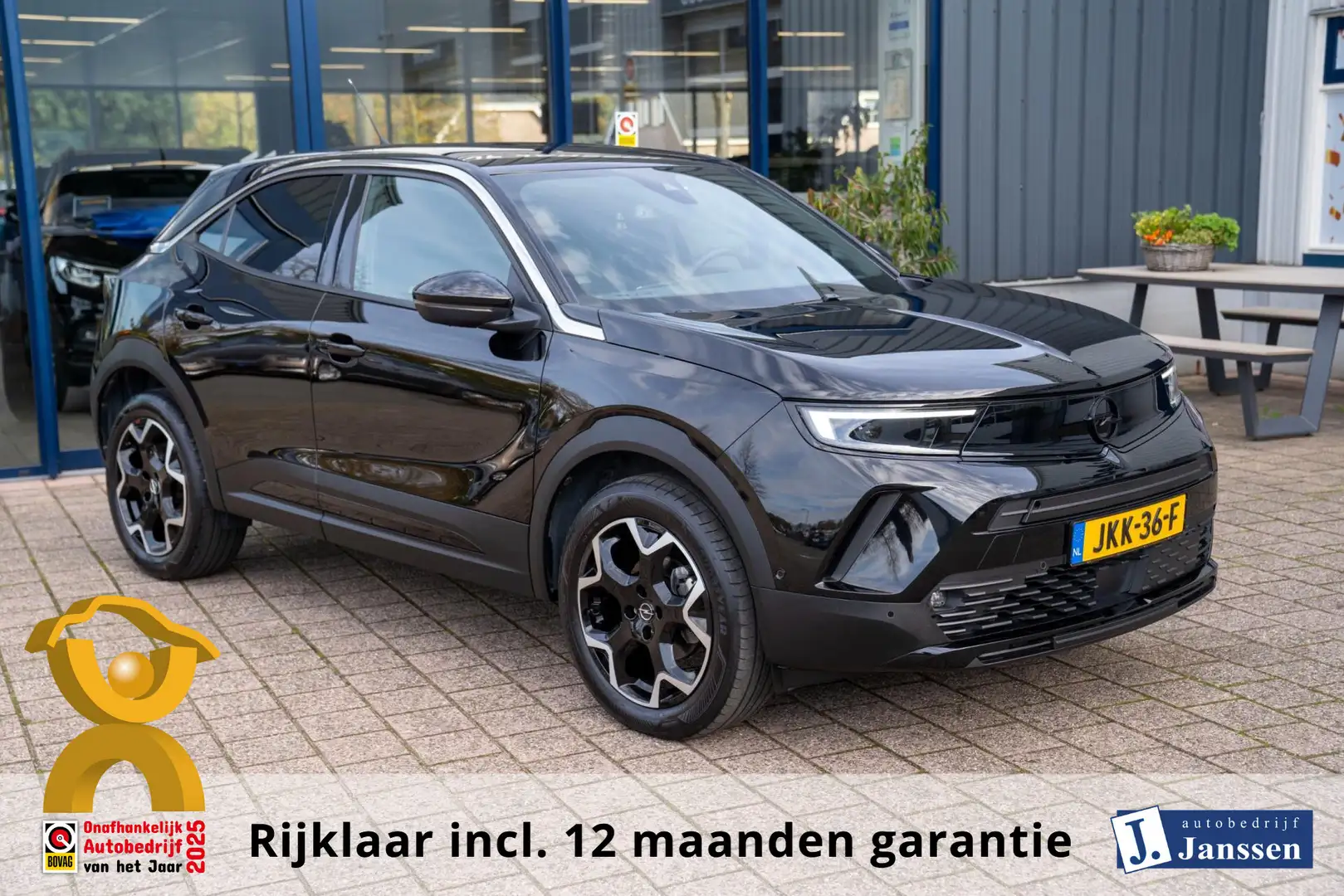 Opel Mokka 1.2 Turbo GS Line | Prijs rijklaar incl. 12 mnd ga Zwart - 1
