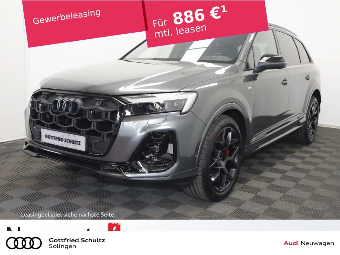 Audi Q7 SUV 55 TFSI e quattro Matrix Allradlenkung AHK  B& Grau - 1