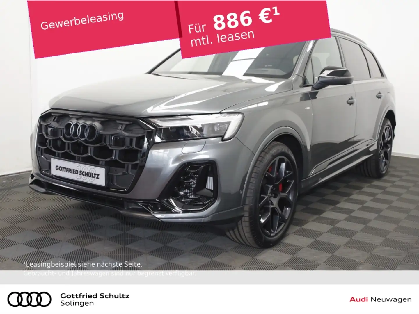 Audi Q7 SUV 55 TFSI e quattro Matrix Allradlenkung AHK  B& Gris - 1