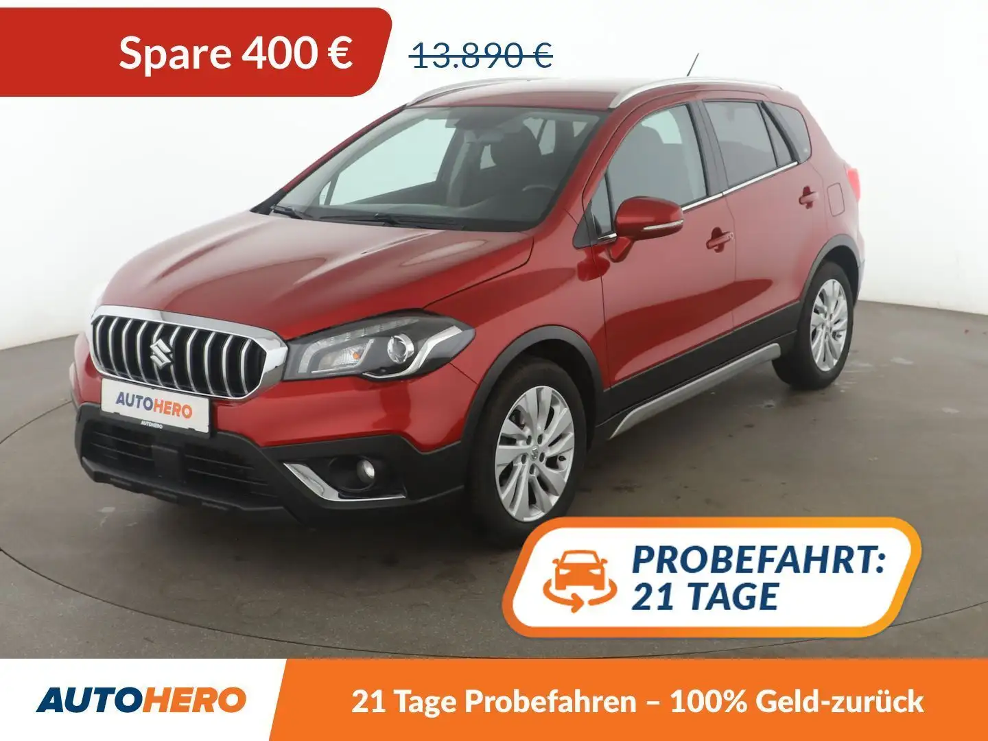 Suzuki SX4 1.4 BoosterJet Comfort *TEMPO*LIM*SHZ*ALU*CAM* Rot - 1
