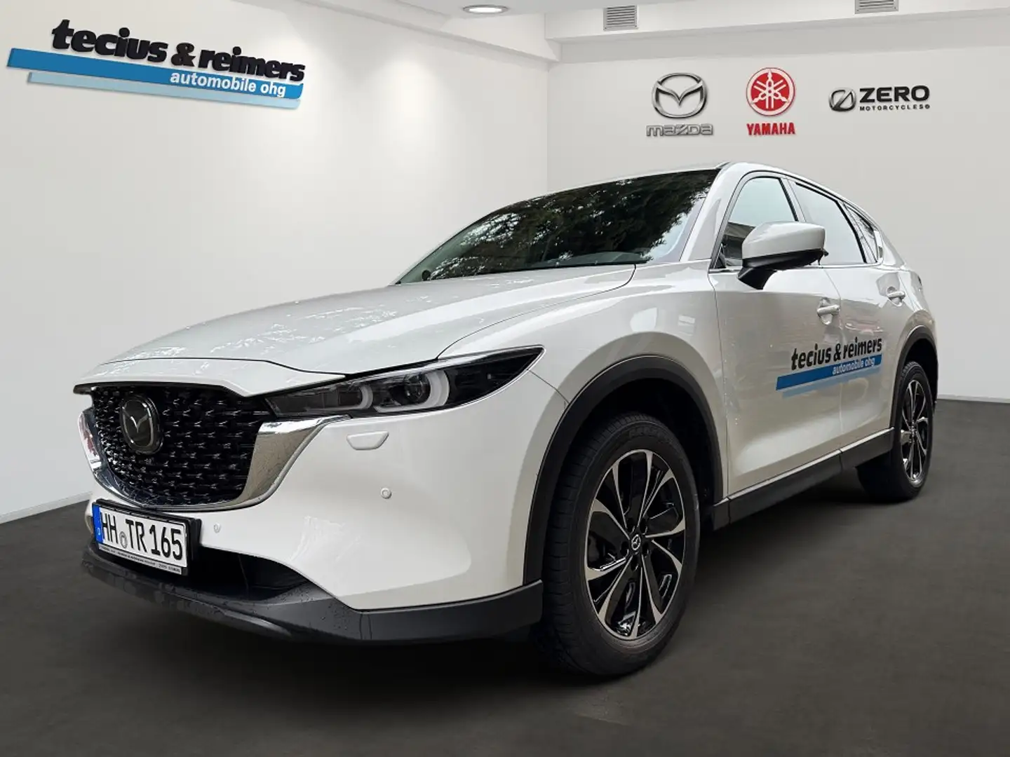 Mazda CX-5 e-SKYACTIV-G 194 Autom. Exclusive-Line Blanc - 1
