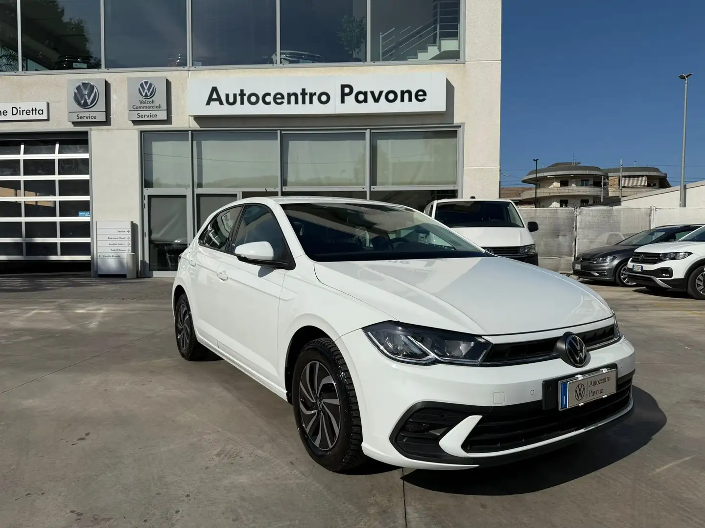 Volkswagen Polo 1.0 tsi Life 95cv -Led-Tech Pack-Climatronic- Blanc - 1