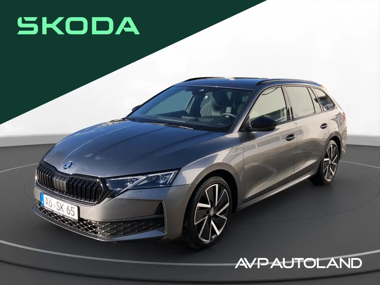 Skoda Octavia COMBI 2.0 TDI DSG SPORTLINE | NAVI | ACC Grau - 1
