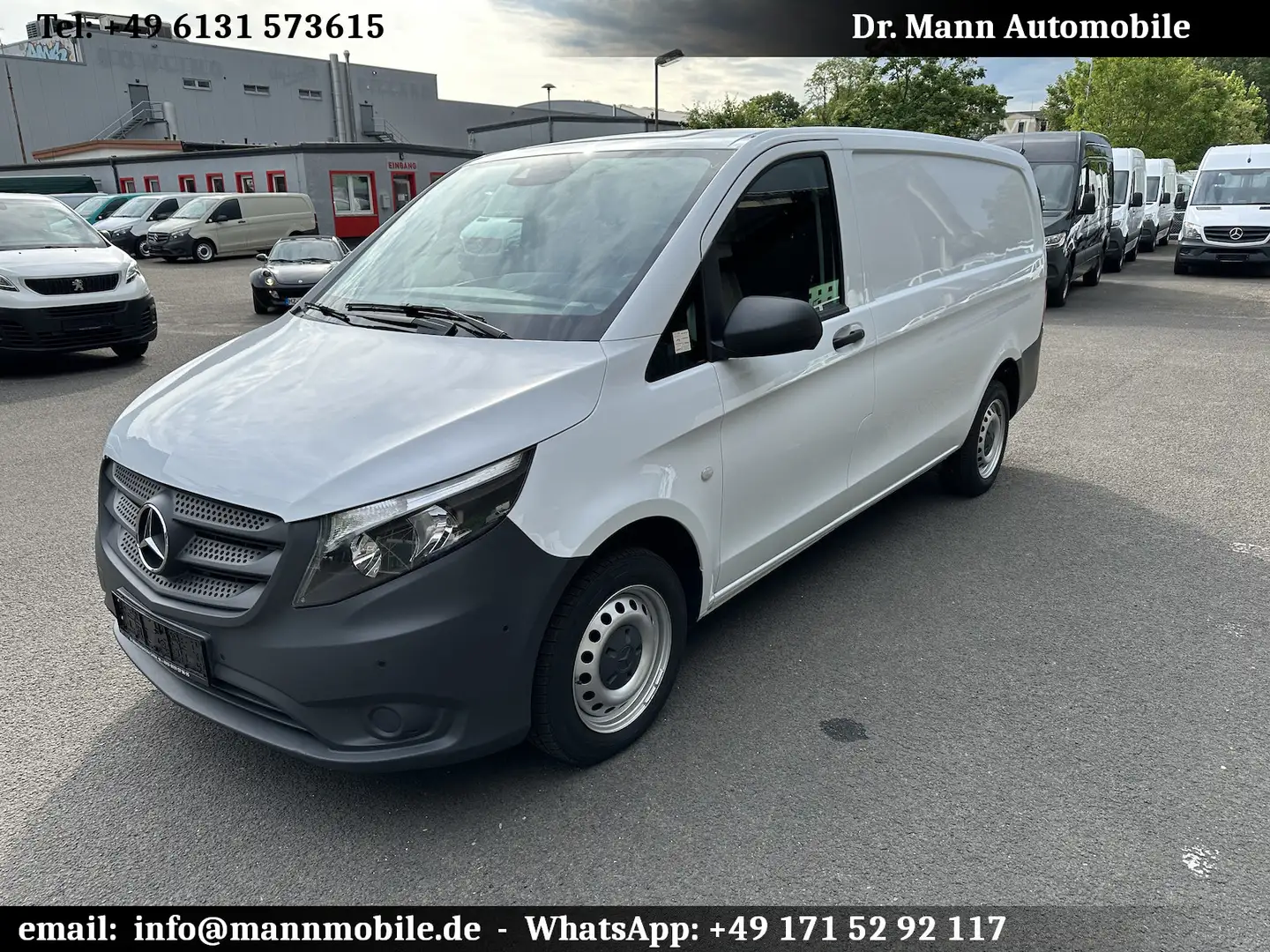 Mercedes-Benz Vito Kasten 114 CDI RWD lang 7g.tronic Navi Sitzhe Weiß - 1