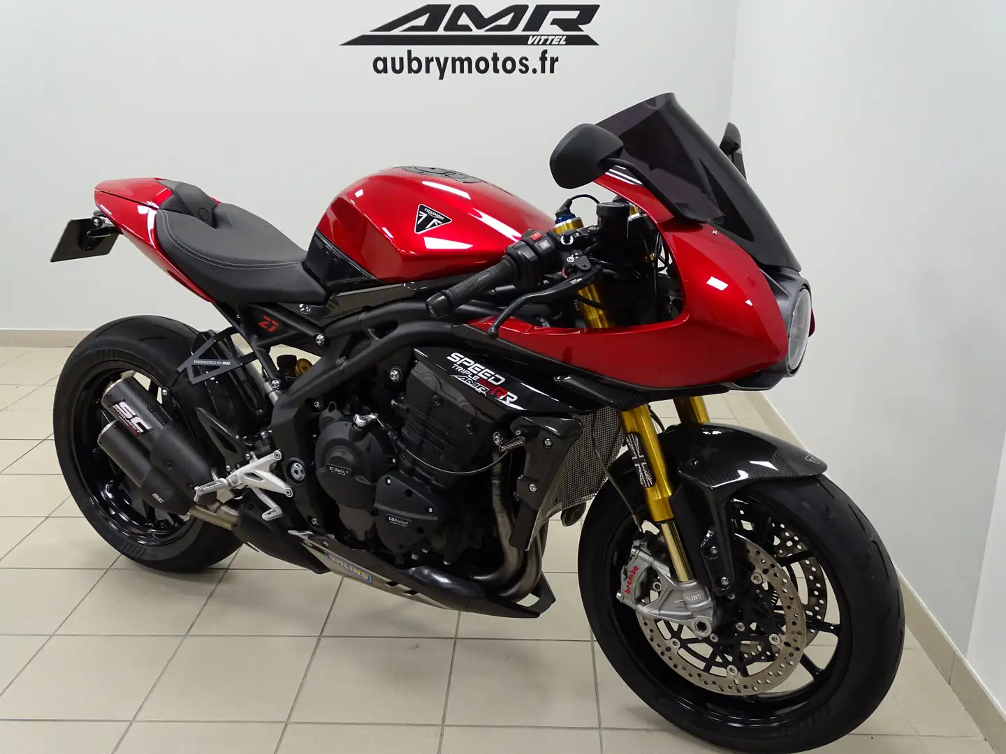 Triumph Speed Triple 1200 RR Czerwony - 1