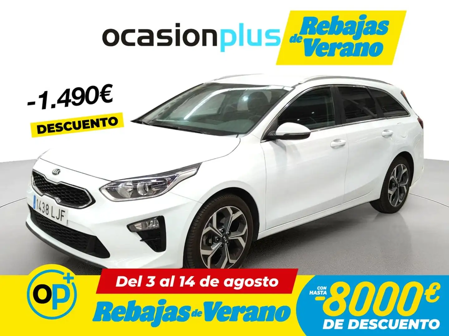Kia Ceed / cee'd Tourer 1.6CRDi Eco-Dynamics Tech 115 Blanco - 1