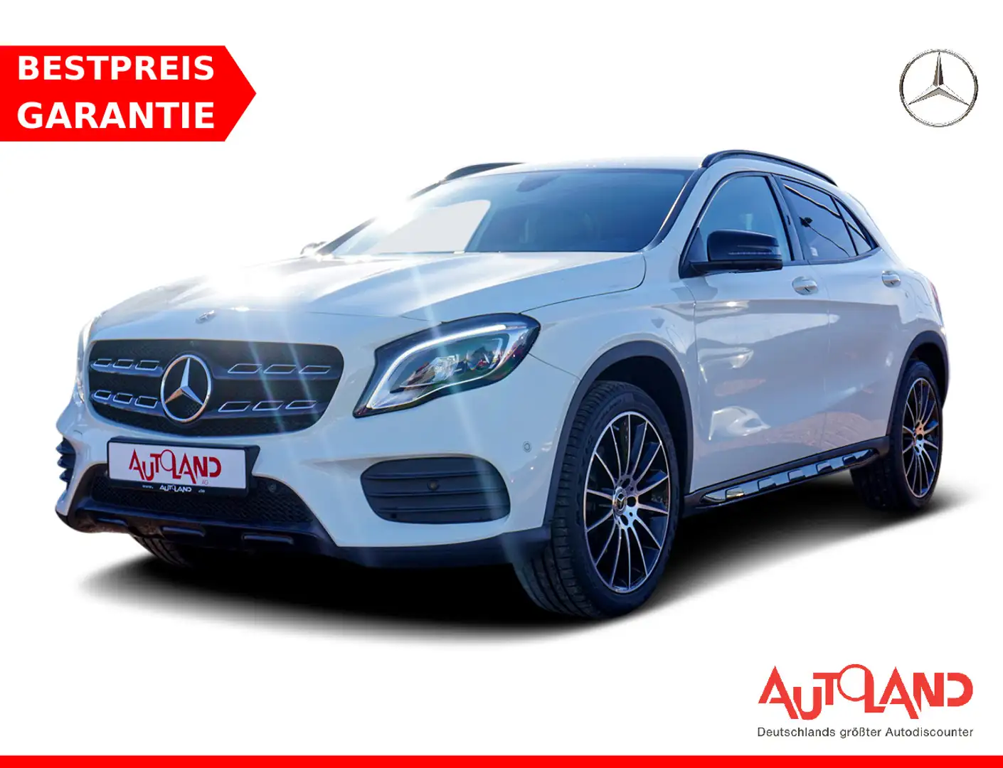 Mercedes-Benz GLA 220 AMG-Line 4Matic Aut. LED Navi Kamera AHK Wit - 1