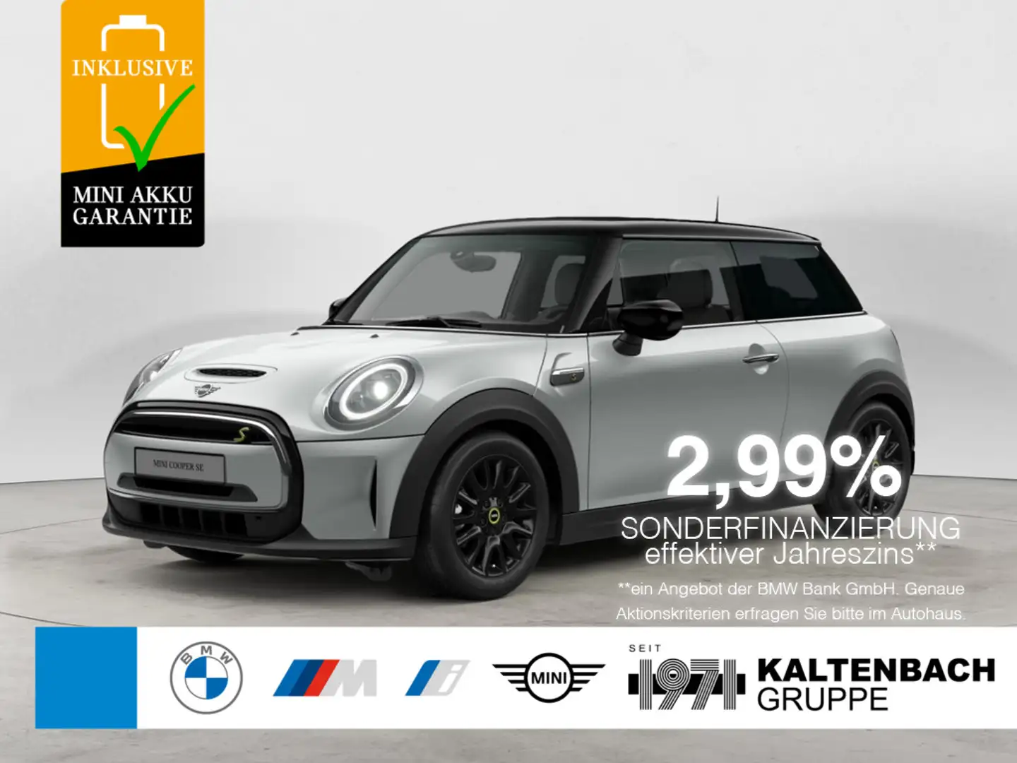 MINI Cooper SE Classic Trim FACEL. LED NAVI SHZ Silber - 1
