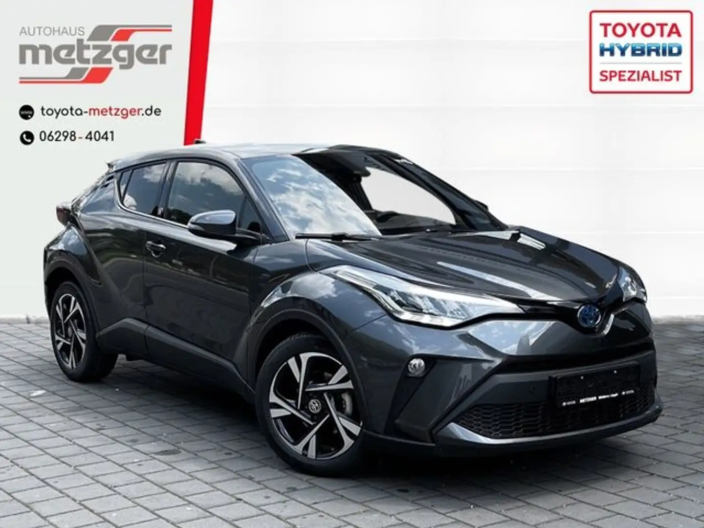 Toyota C-HR 1.8 Hybrid Team D +Kamera +Navi Gris - 1